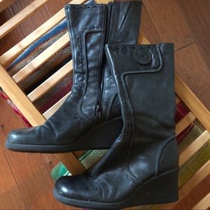 Wedge Combat Boots by Cathy Jean ◈ Brazil